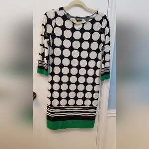 Haani geometric print dress